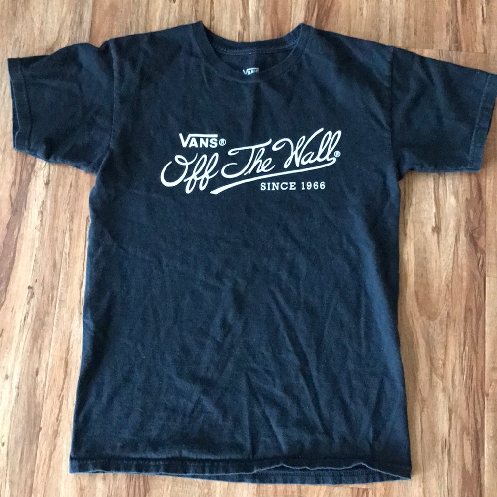 Vans Off The Wall Black Shirt